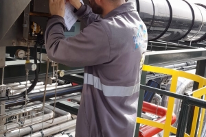 WTA Ex efetua manutenção preventiva de analisadores de gases em continuo em zona Atex